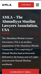 Mobile Screenshot of amlausa.org